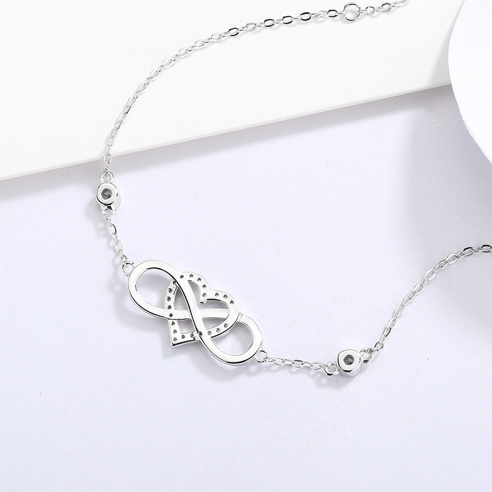 Infinity love bracelet