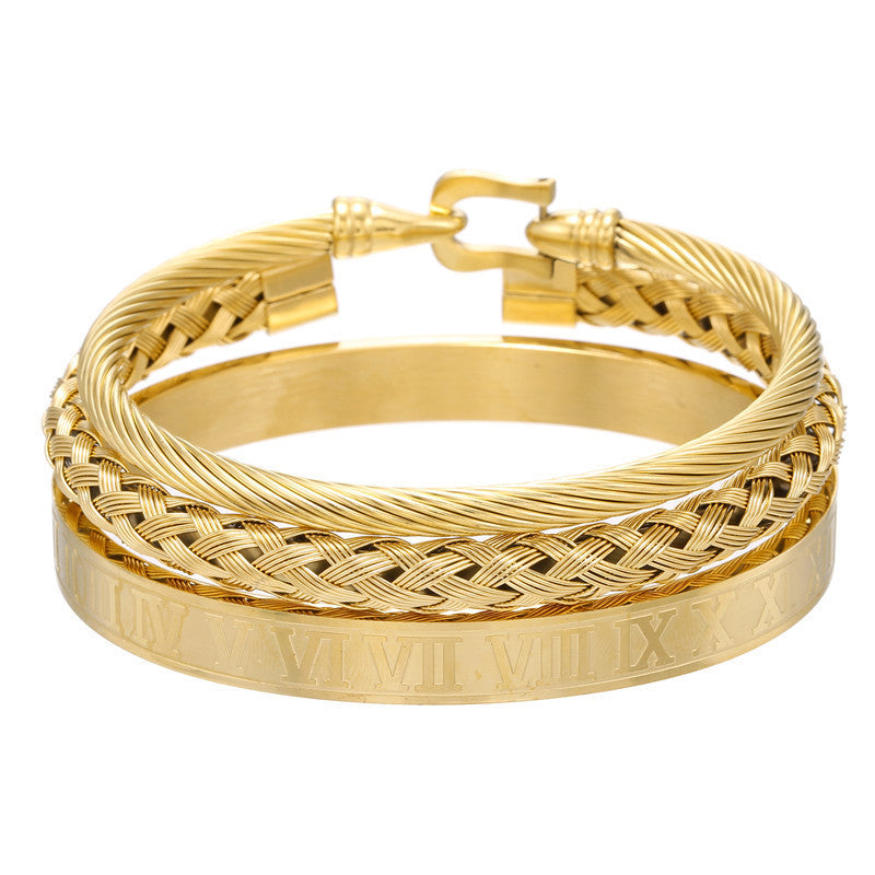 Woven Open Bracelet