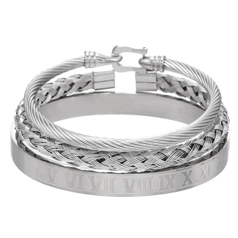 Woven Open Bracelet