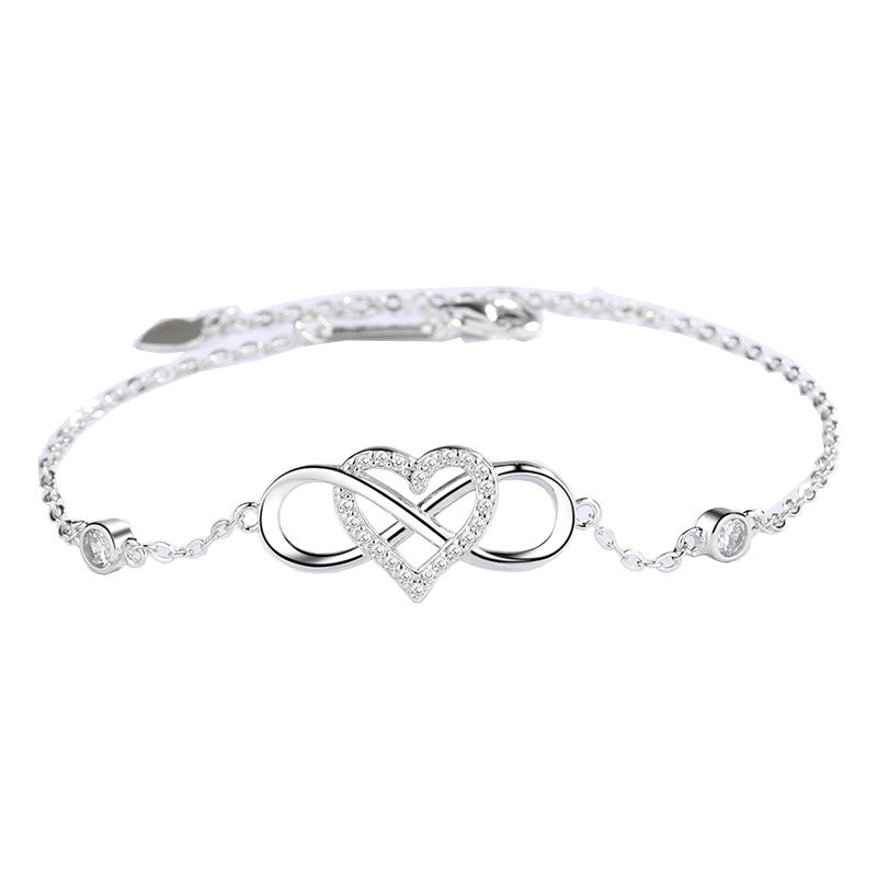 Infinity love bracelet