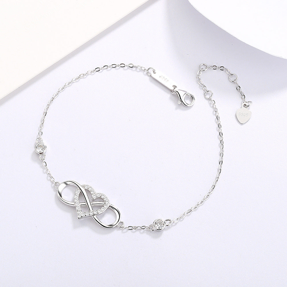 Infinity love bracelet