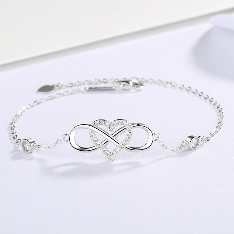 Infinity love bracelet