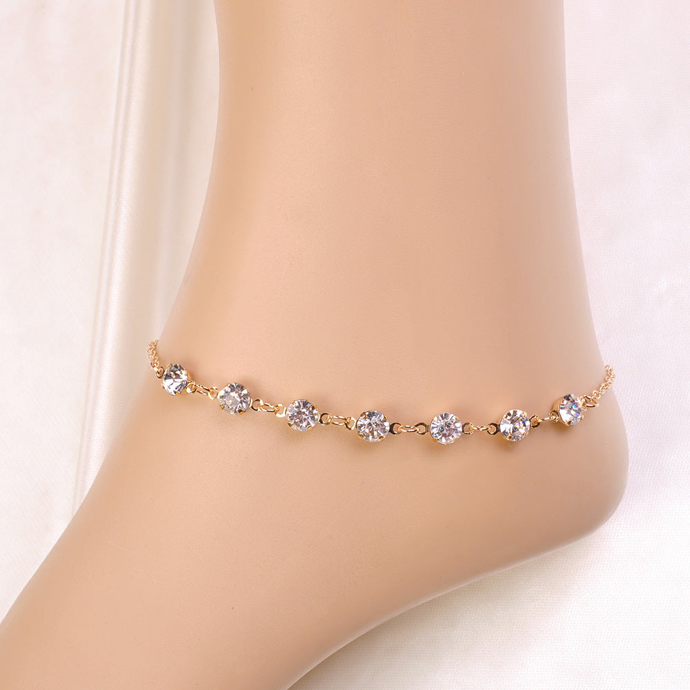 Crystine Anklet