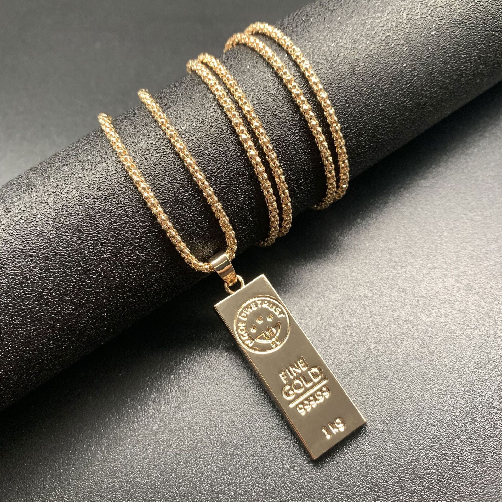 Gold Bar Necklace