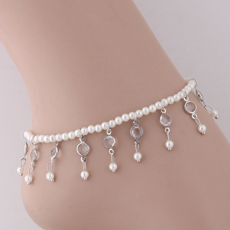 Pearl anklet