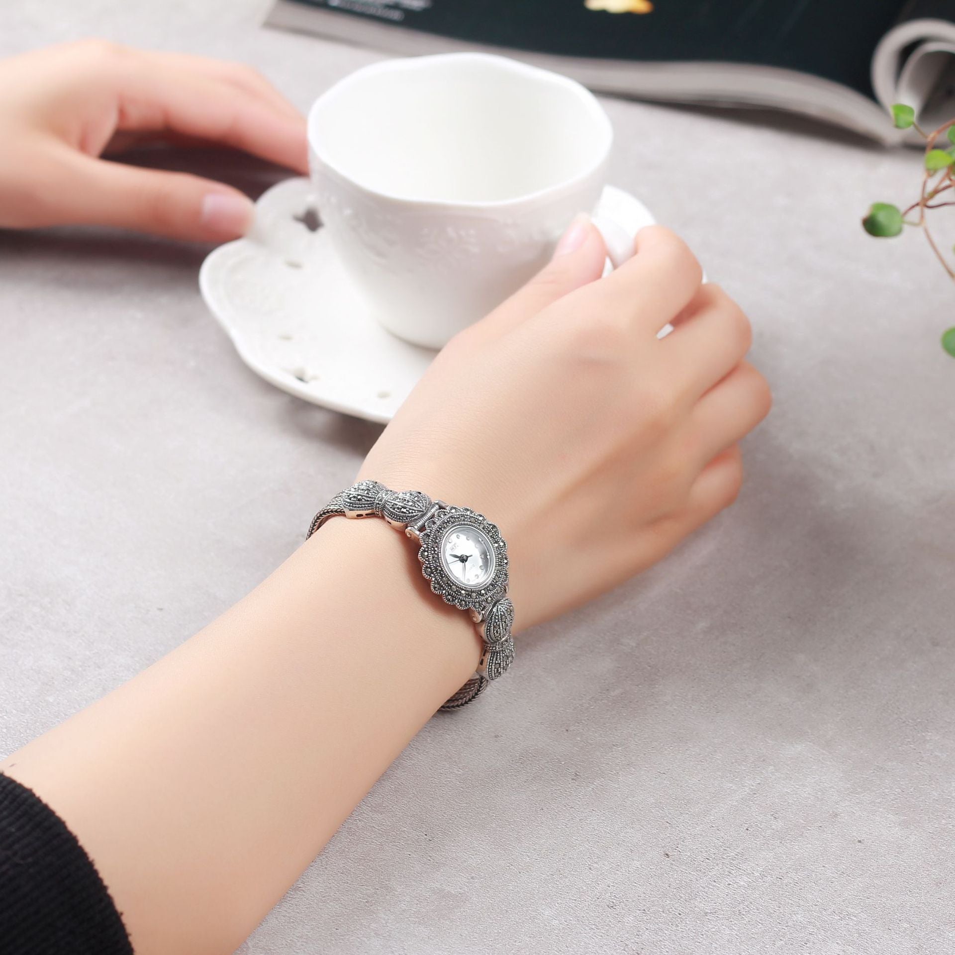 S925 Silver Watch