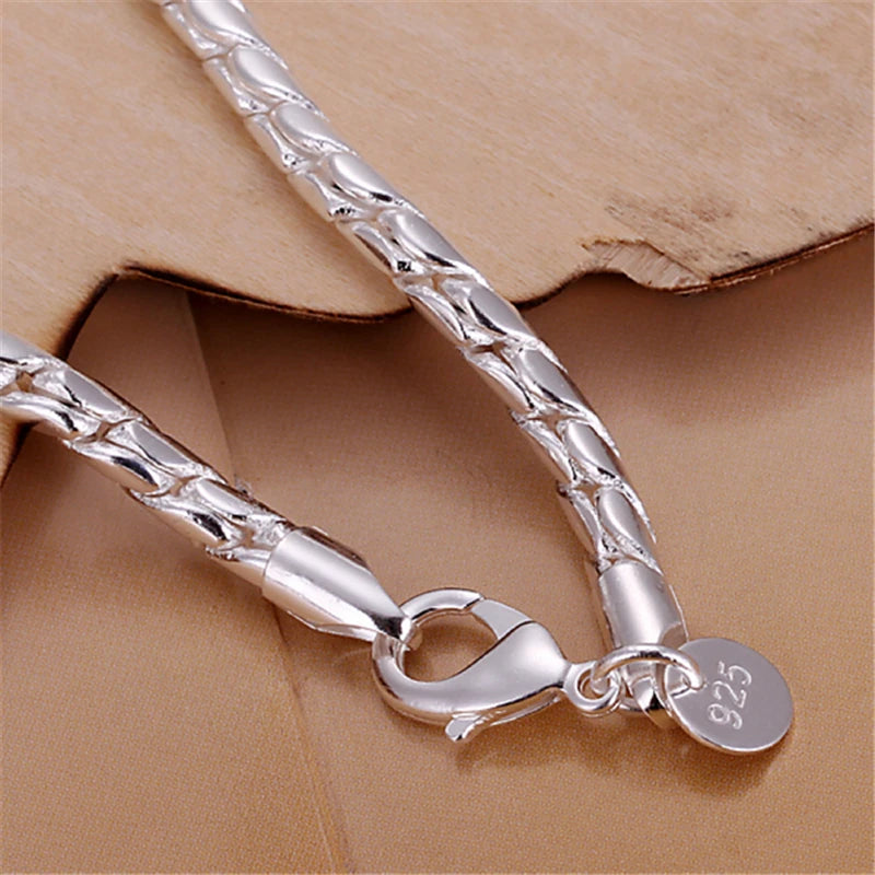 Sara BraceletsSPECIFICATIONS
Bracelets Type: Chain &amp; Link Bracelets
Main Stone: NONE
Certificate: YES
Item Weight: 9.80g
Metals Type: silver
Metal Stamp: 925,Sterling
Style: CChic ForeverSara Bracelets