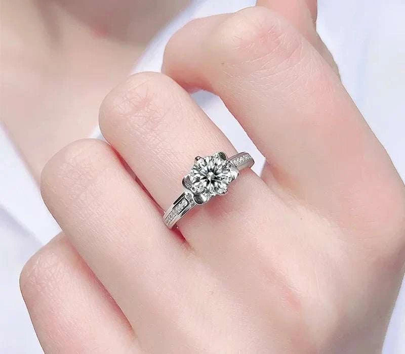 Sonia Diamond RingSPECIFICATIONS

Ring Material: Solid PT950 Platinum

Ring Stone:Diamond D-EColor

Ring Stamp/LOGO:PT950

Certificate: YES

Certified Jewellery With Certificate

MainChic ForeverSonia Diamond Ring