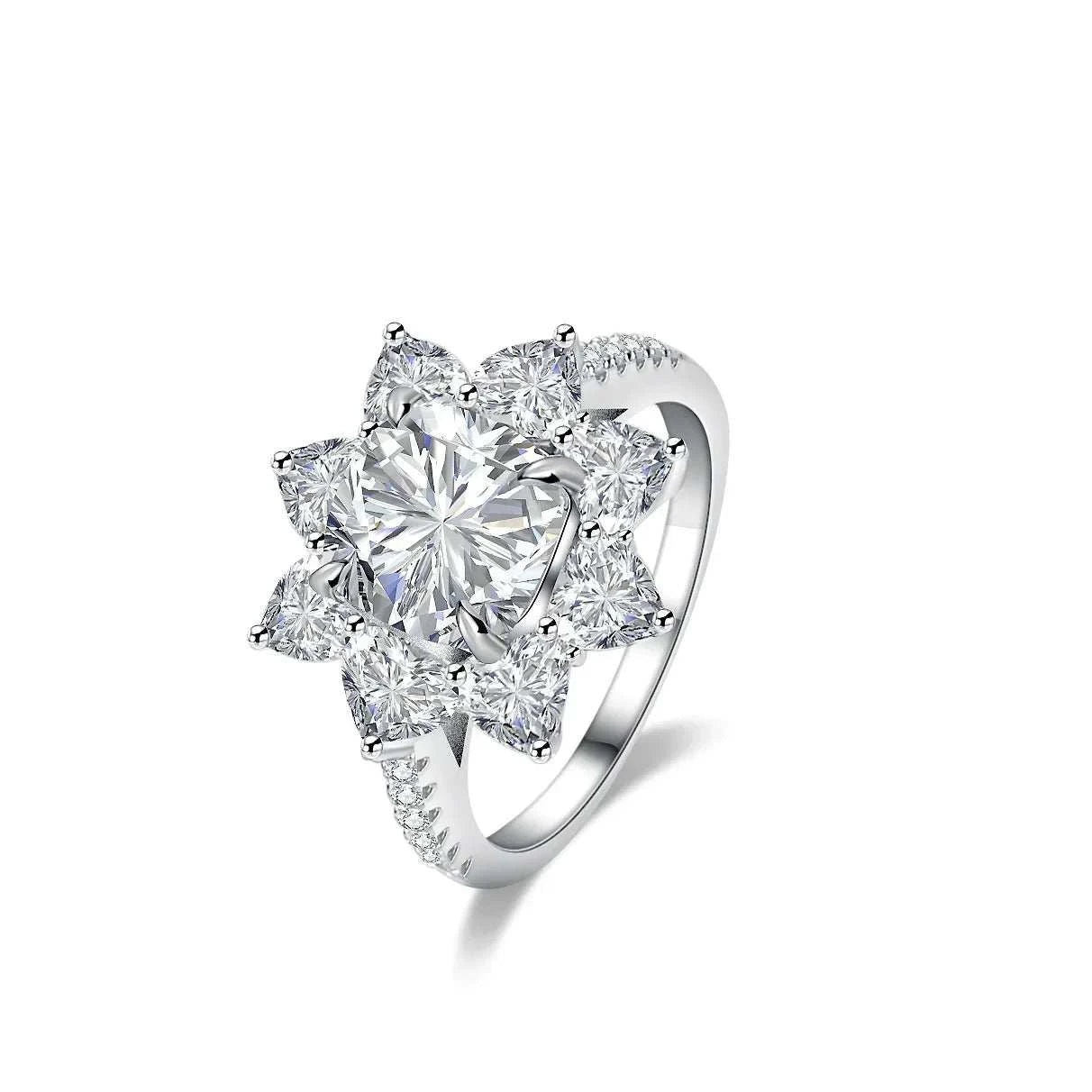 lucy Diamond RingSPECIFICATIONS
Ring Material: Solid PT950 Platinum
Ring Stone:Diamond D-EColor
Ring Stamp/LOGO:PT950
Certificate: YES
CertificateType: GIA
Certified Jewellery With CChic Foreverlucy Diamond Ring