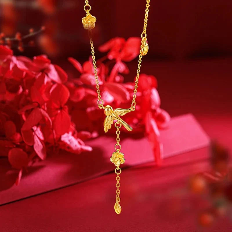 Magie 24K gold NecklaceSPECIFICATIONS
Metals Type: real 24K Yellow Gold
Item Weight: 10g
Certificate: YES
Certificate Type: CCGTCChic ForeverMagie 24K gold Necklace