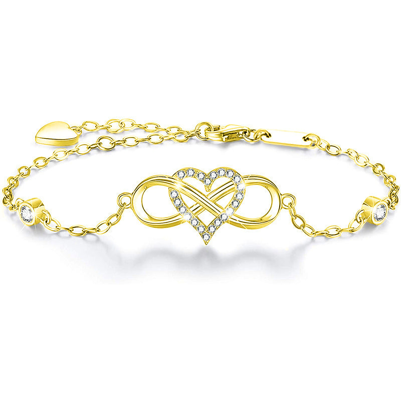 Infinity love bracelet