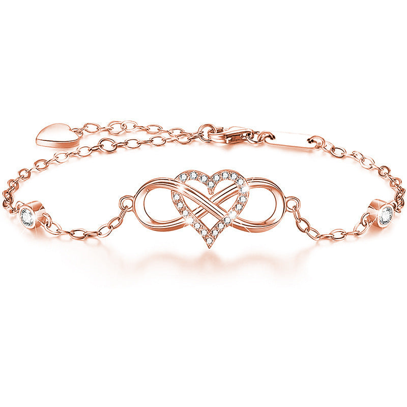 Infinity love bracelet