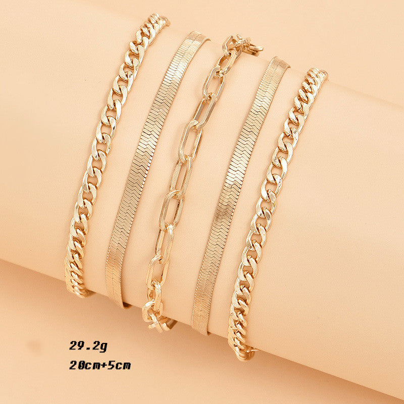 Set comb Anklet