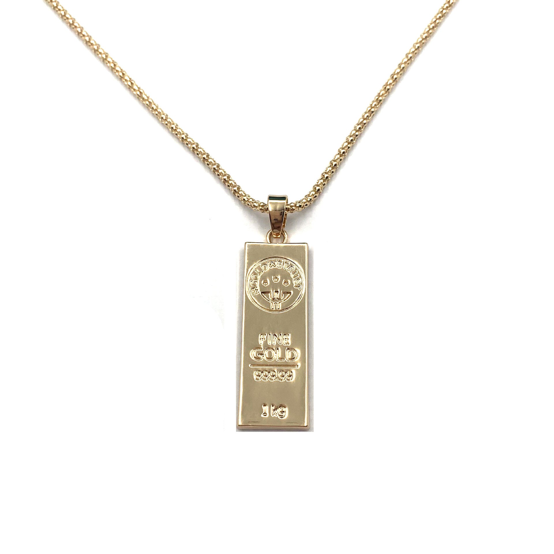 Gold Bar Necklace