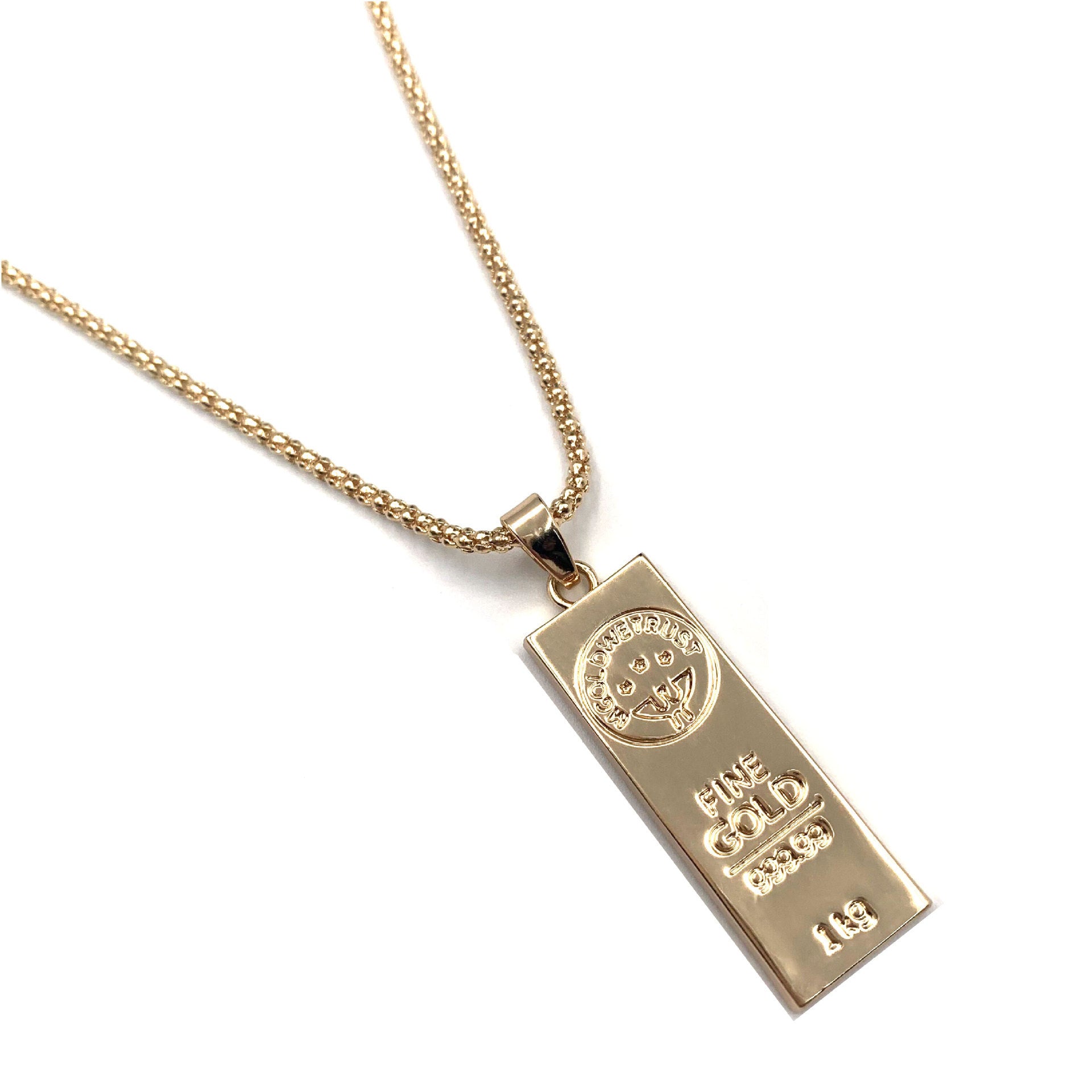 Gold Bar Necklace