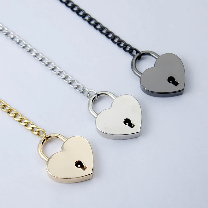 Adjustable Heart Lock With Key